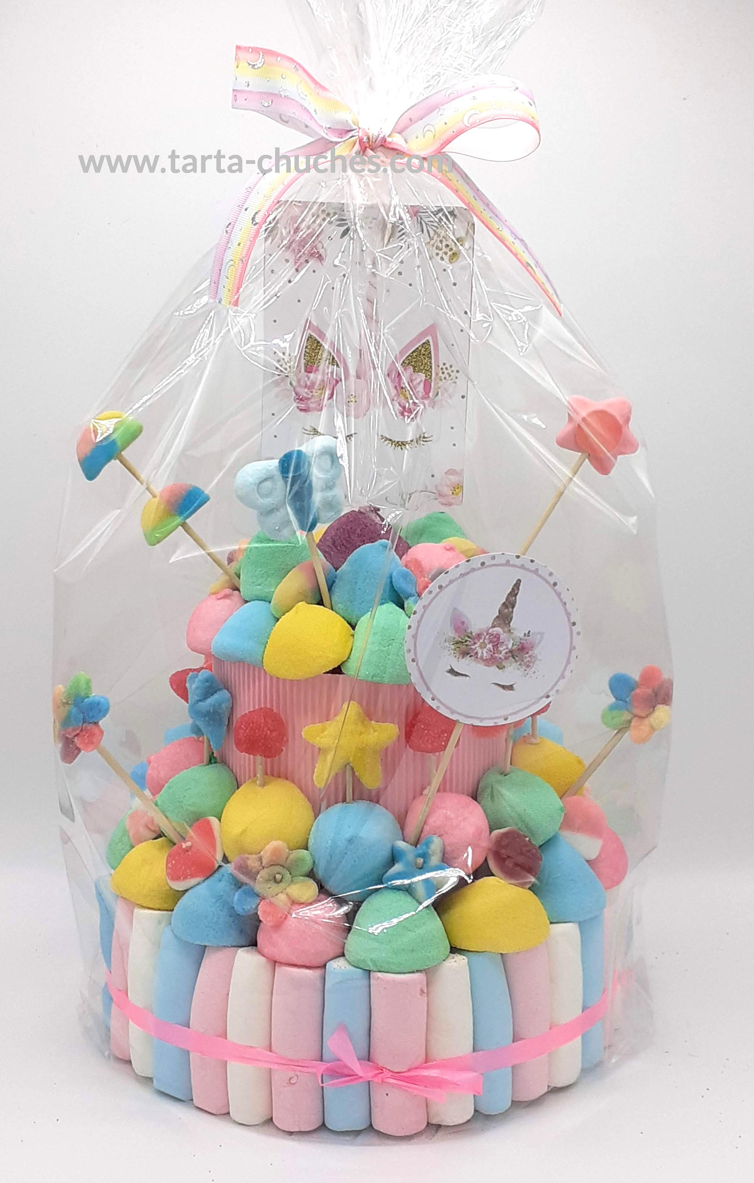 TARTA CHUCHES MEDIANA UNICORNIO