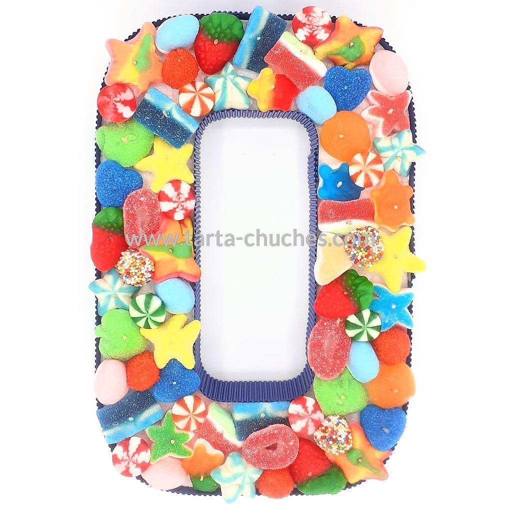 Numero con Chuches &quot;0&quot; Multicolor