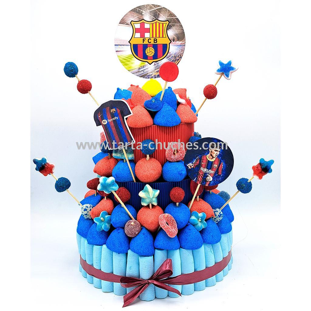 Tarta Chuches Grande Futbol Club Barcelona