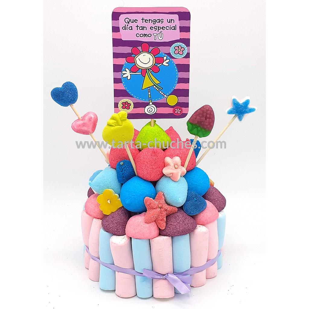 Tarta Chuches Pequeña "Que tengas un dia tan especial como tu"