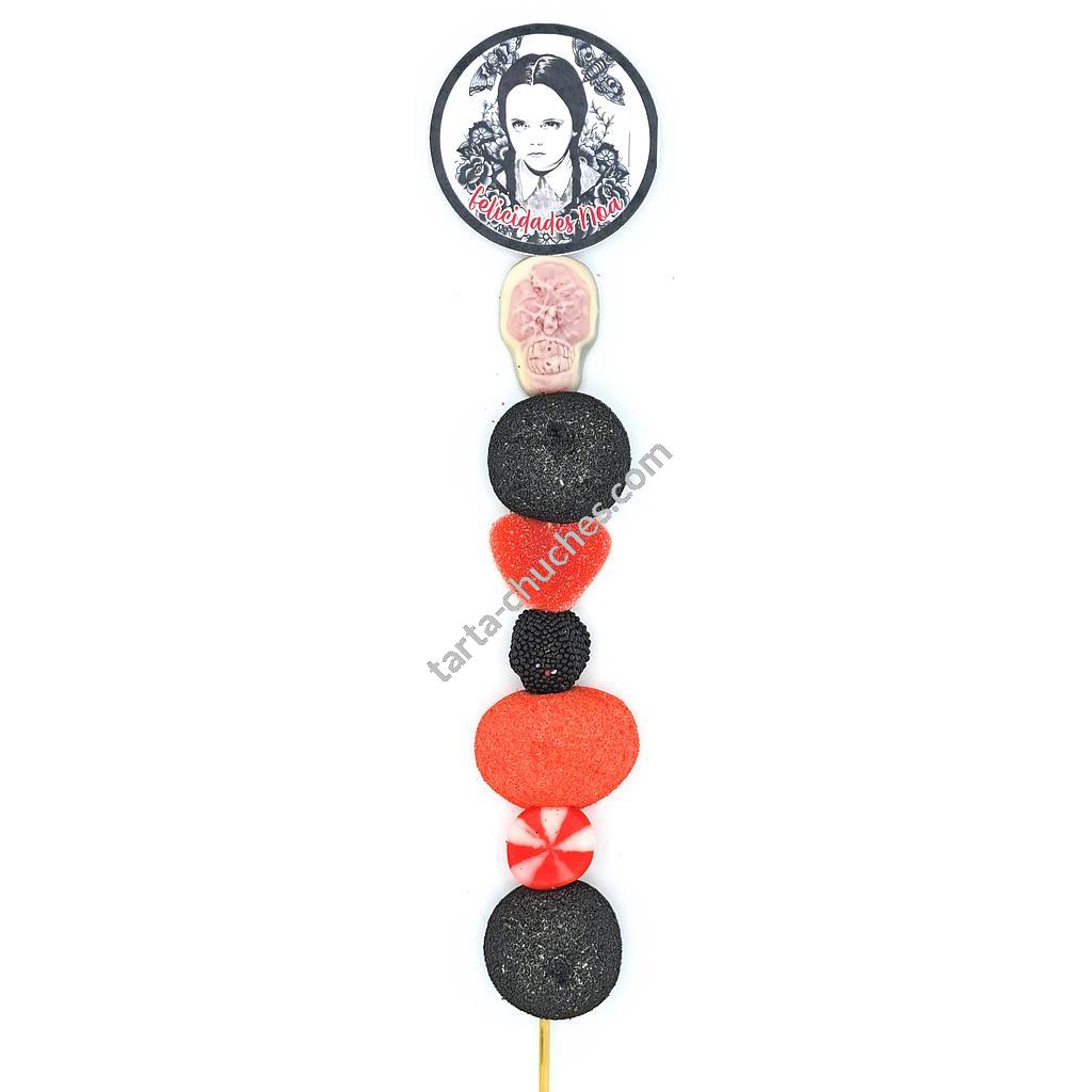 Brocheta Chuches Familia Addams Miercoles