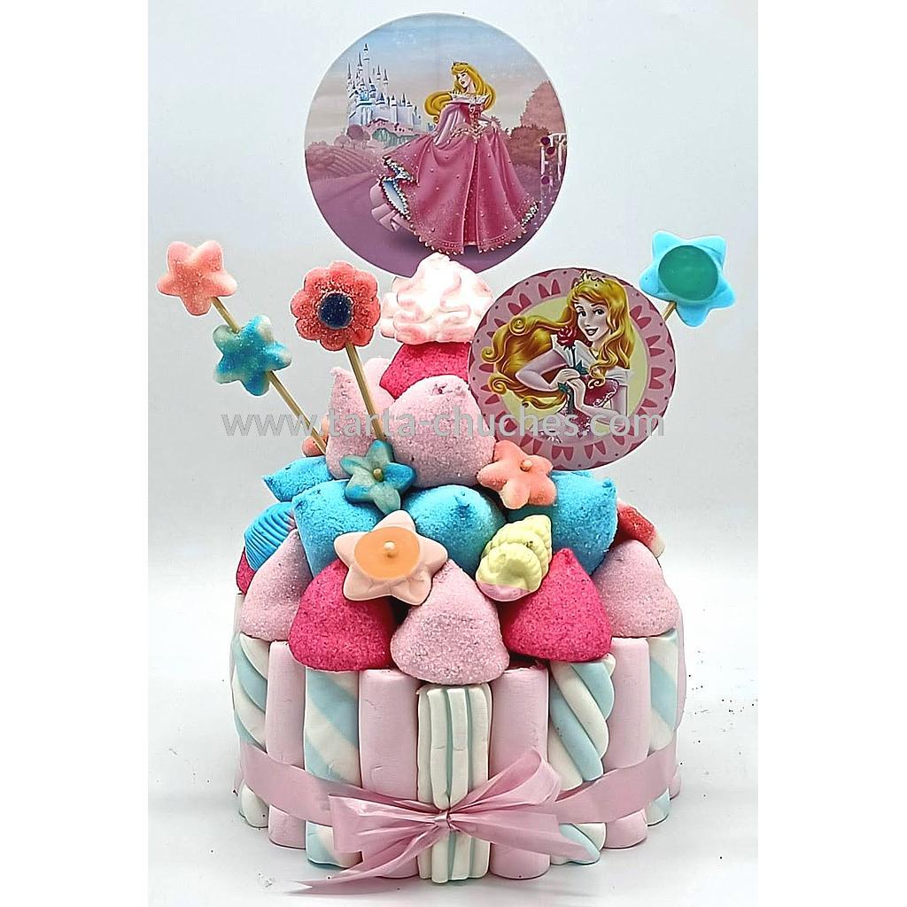 Tarta Chuches Pequeña Princesas Bella Durmiente