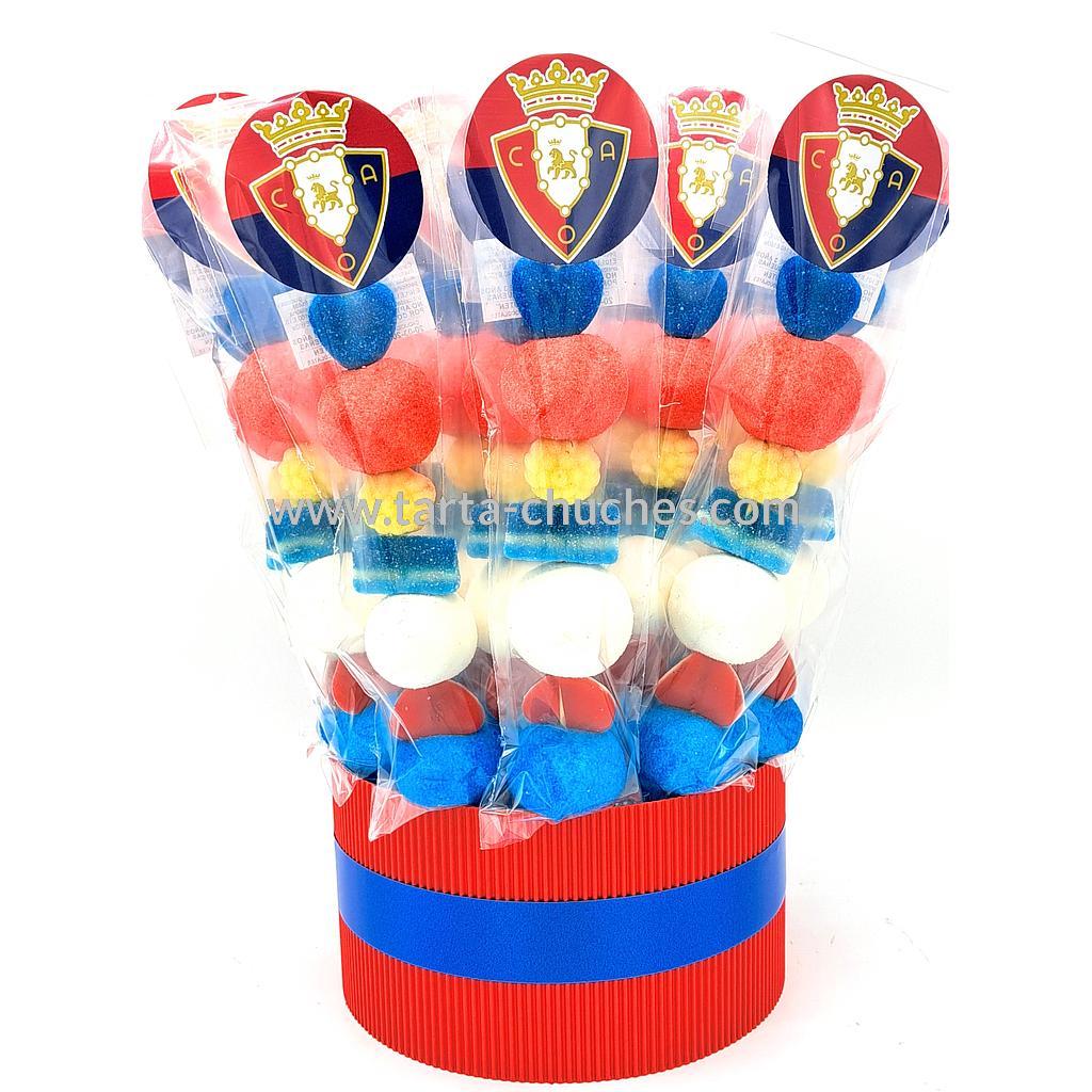 Cubo 20 Brochetas Chuches Club Atletico Osasuna