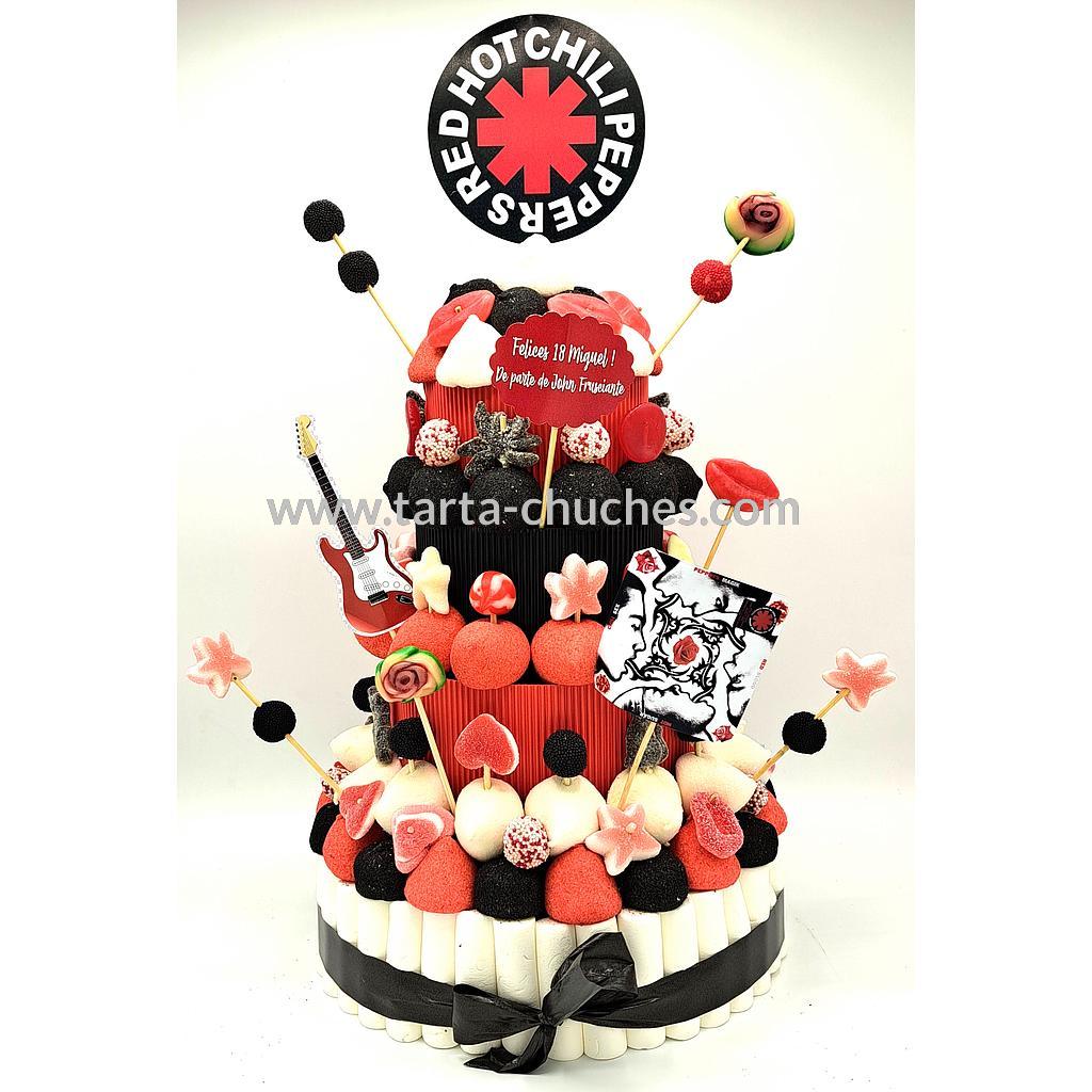 Tarta Chuches Extra Grande Red Hot Chili Peppers