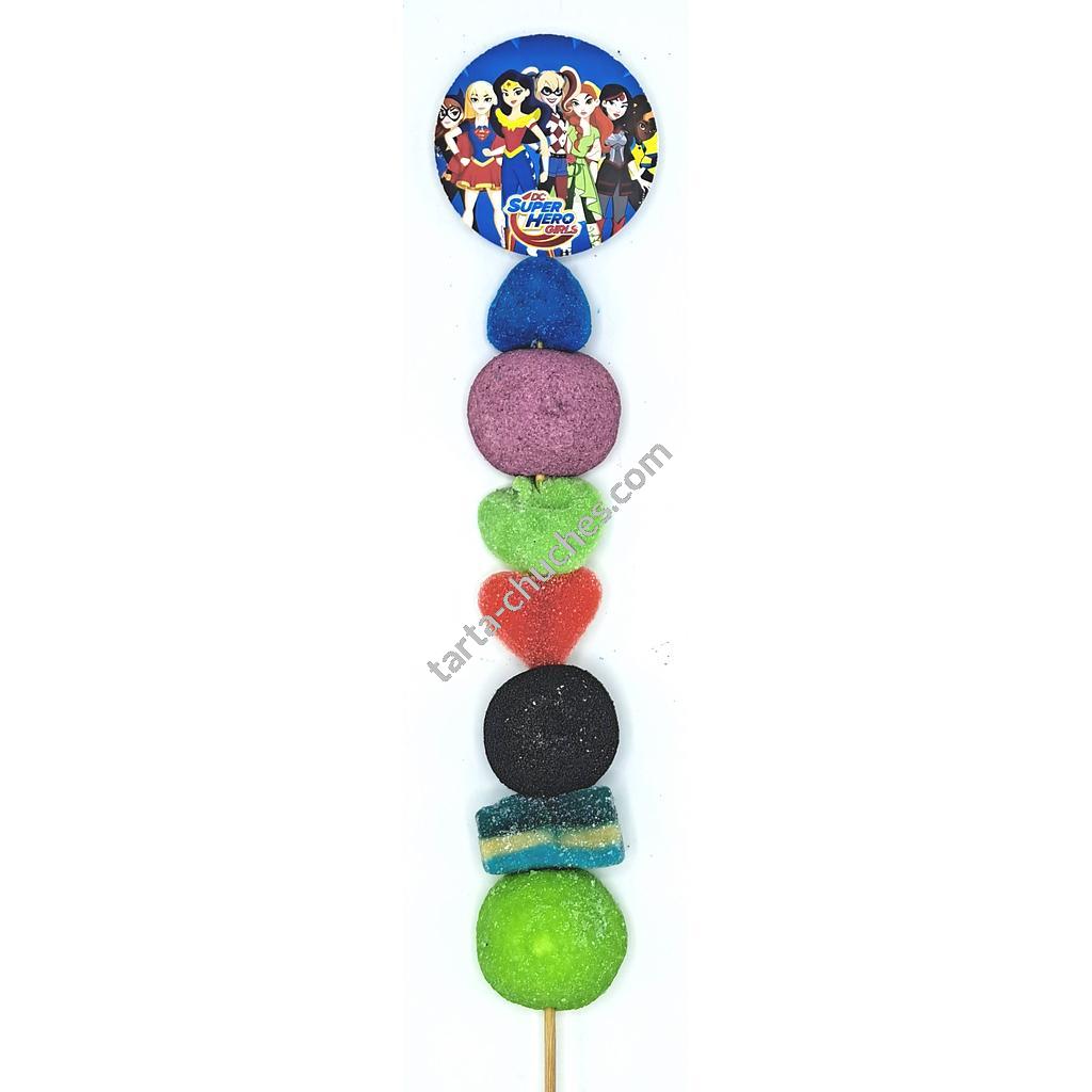 Brocheta Chuches Superheroinas Femeninas