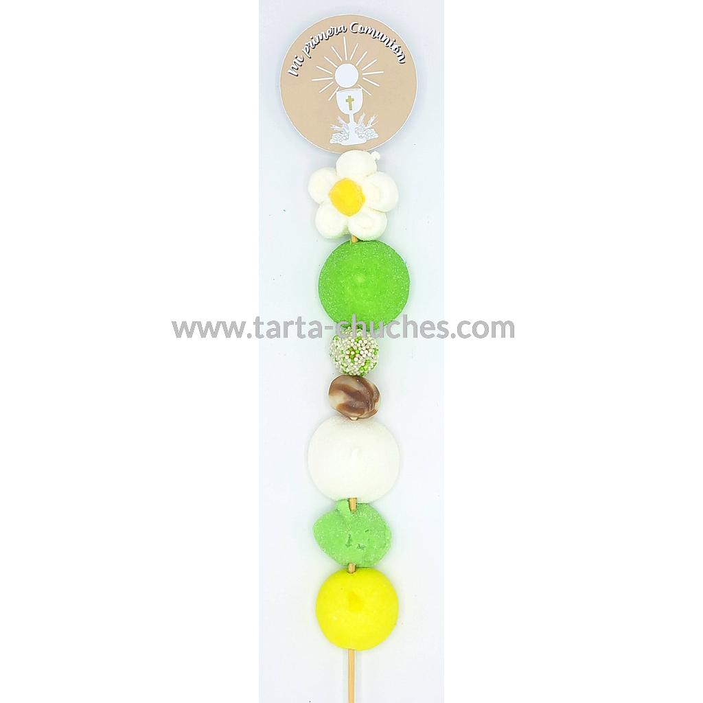 Brocheta Chuches Caliz Beis y Verde-Amarillo (4 eventos a elegir)