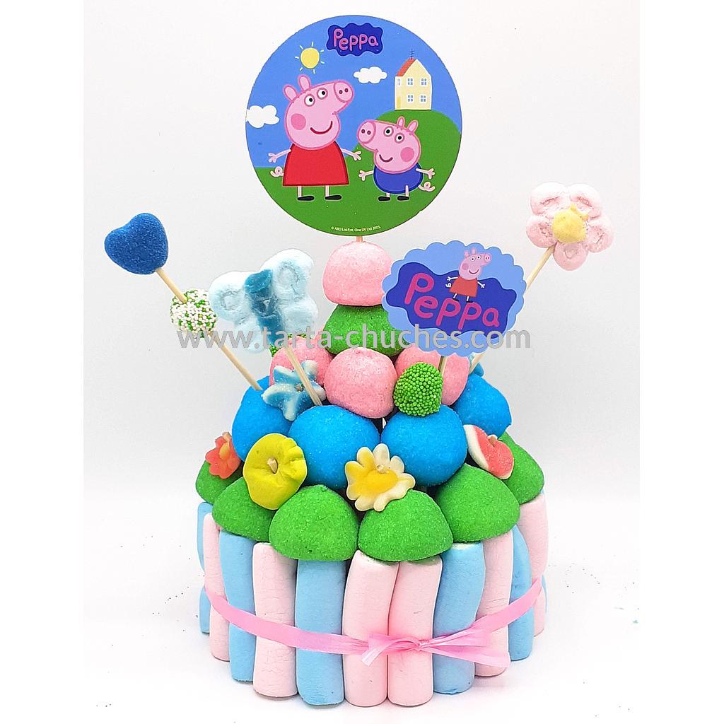 Tarta Chuches Pequeña Peppa Pig