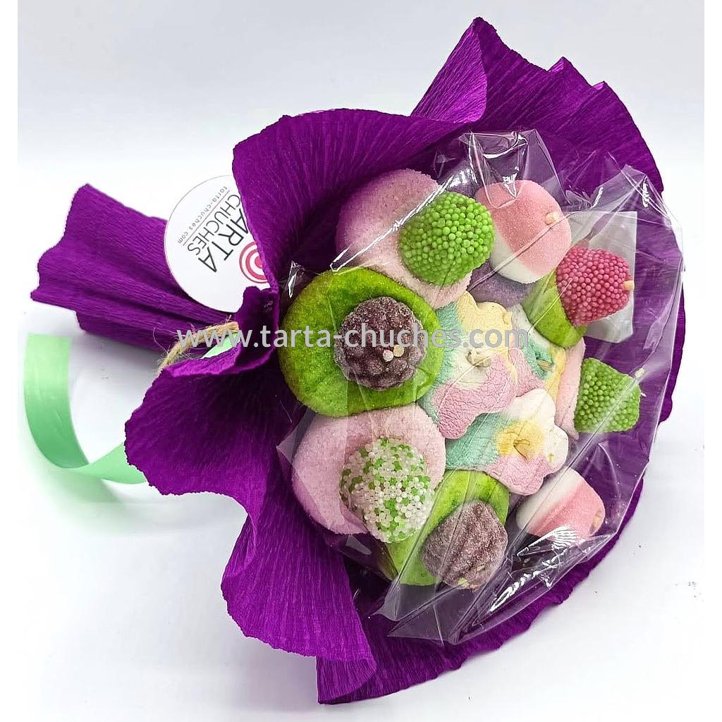Ramo Flores Chuches Morado