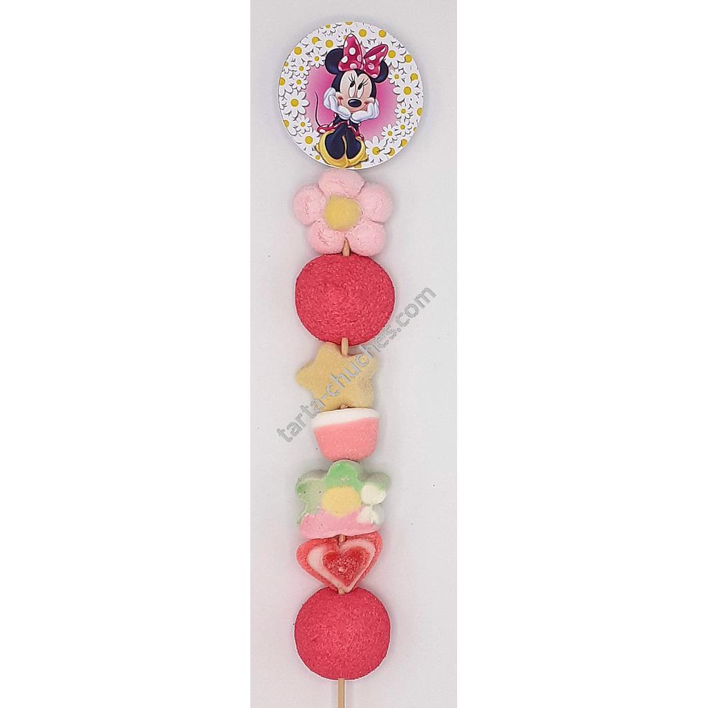 Brocheta Chuches Minnie Rosa