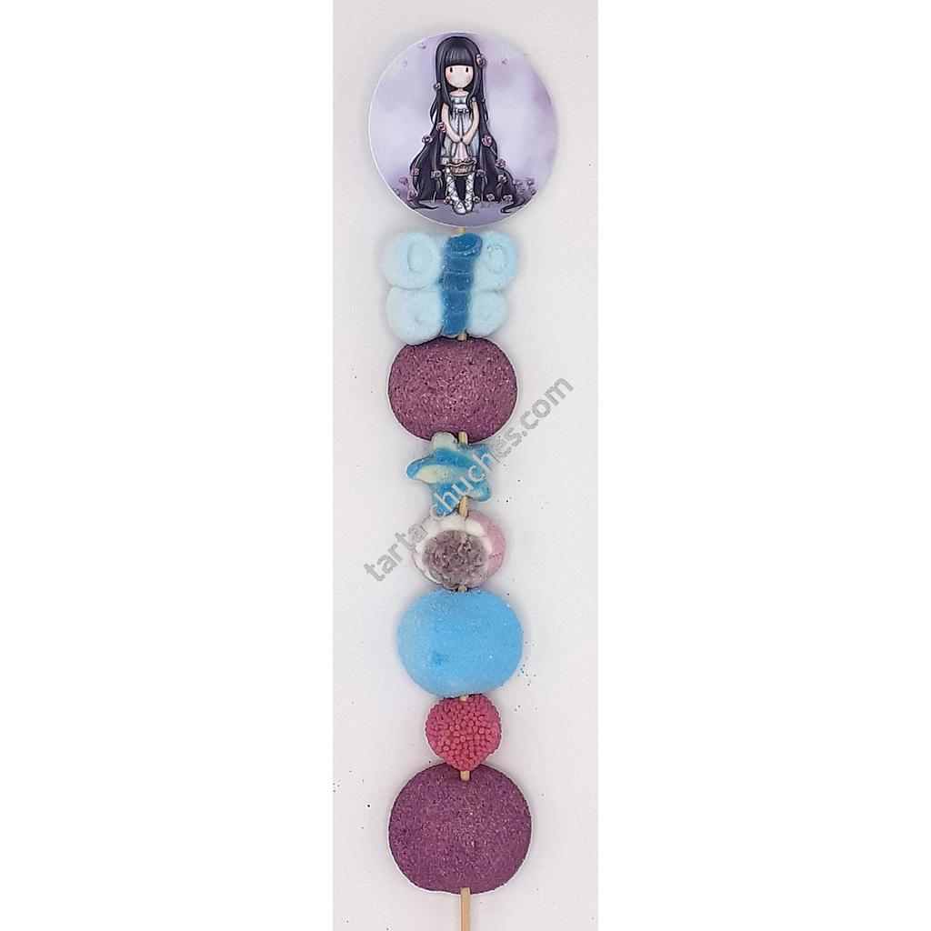 Brocheta Chuches Gorjuss morada