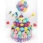 Tarta Chuches Mediana Globos Pastel (6 opciones)