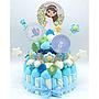 Tarta Chuches Mediana Comunion Niña Azul-Verde