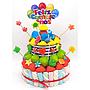 Tarta Chuches Mediana "Feliz cumpleaños" Multicolor