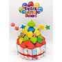 Tarta Chuches Pequeña "Feliz cumpleaños" Multicolor
